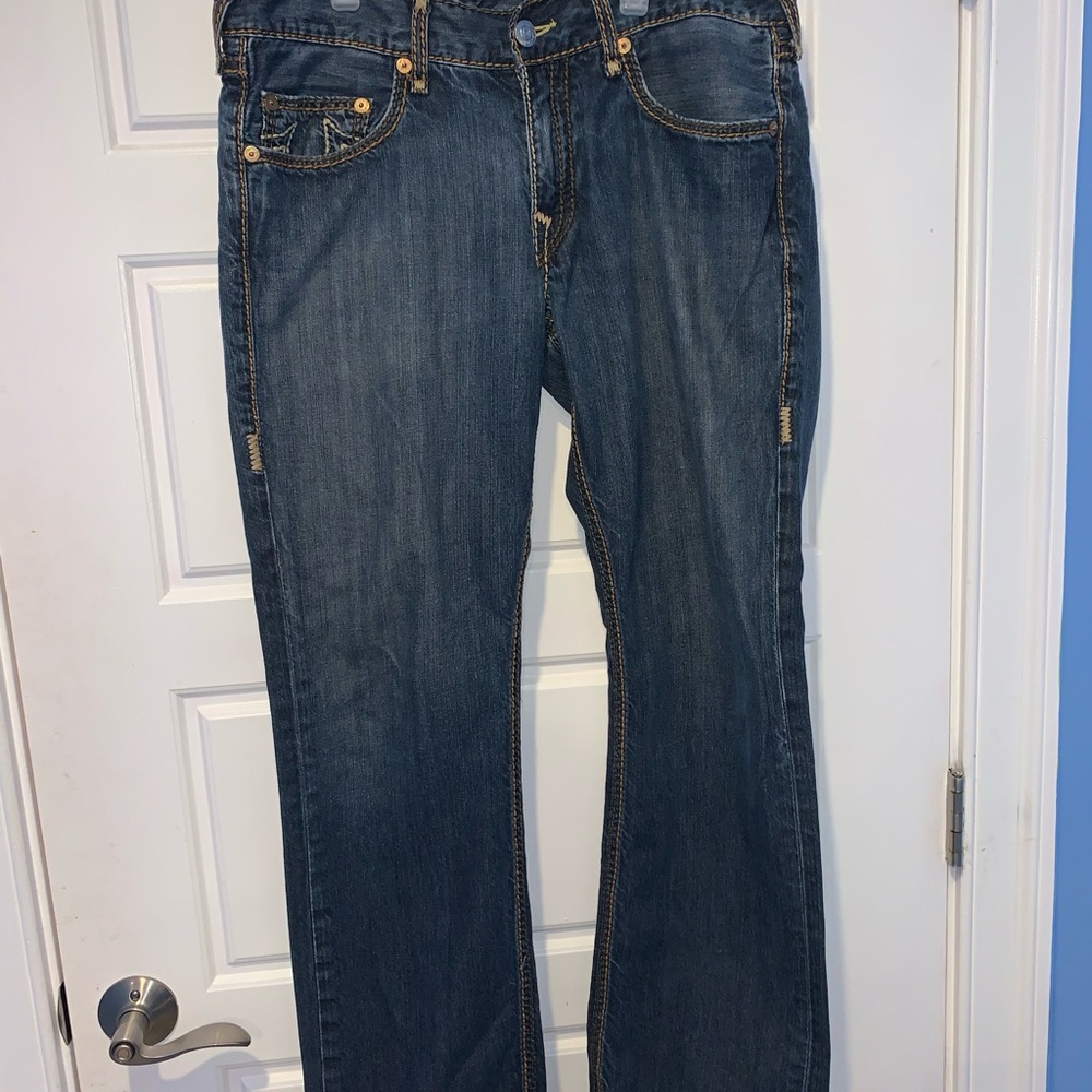True Religion Men's Straight Denim Jeans